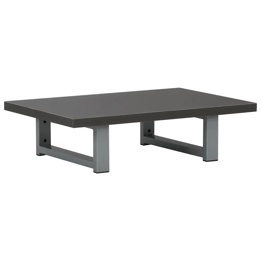 Set Mobili da Bagno 2 pz Ceramica Grigio 279334