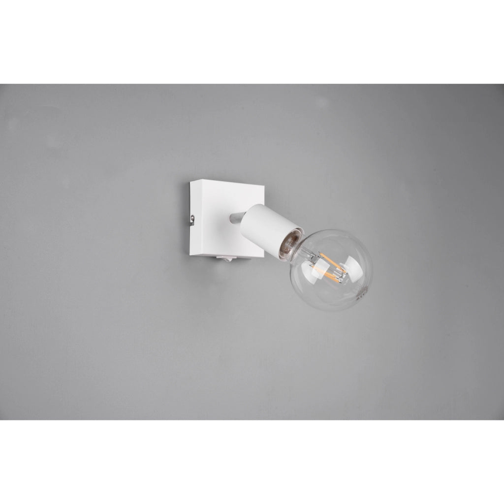 SPOT VANNES E14 BIANCO OPACO.