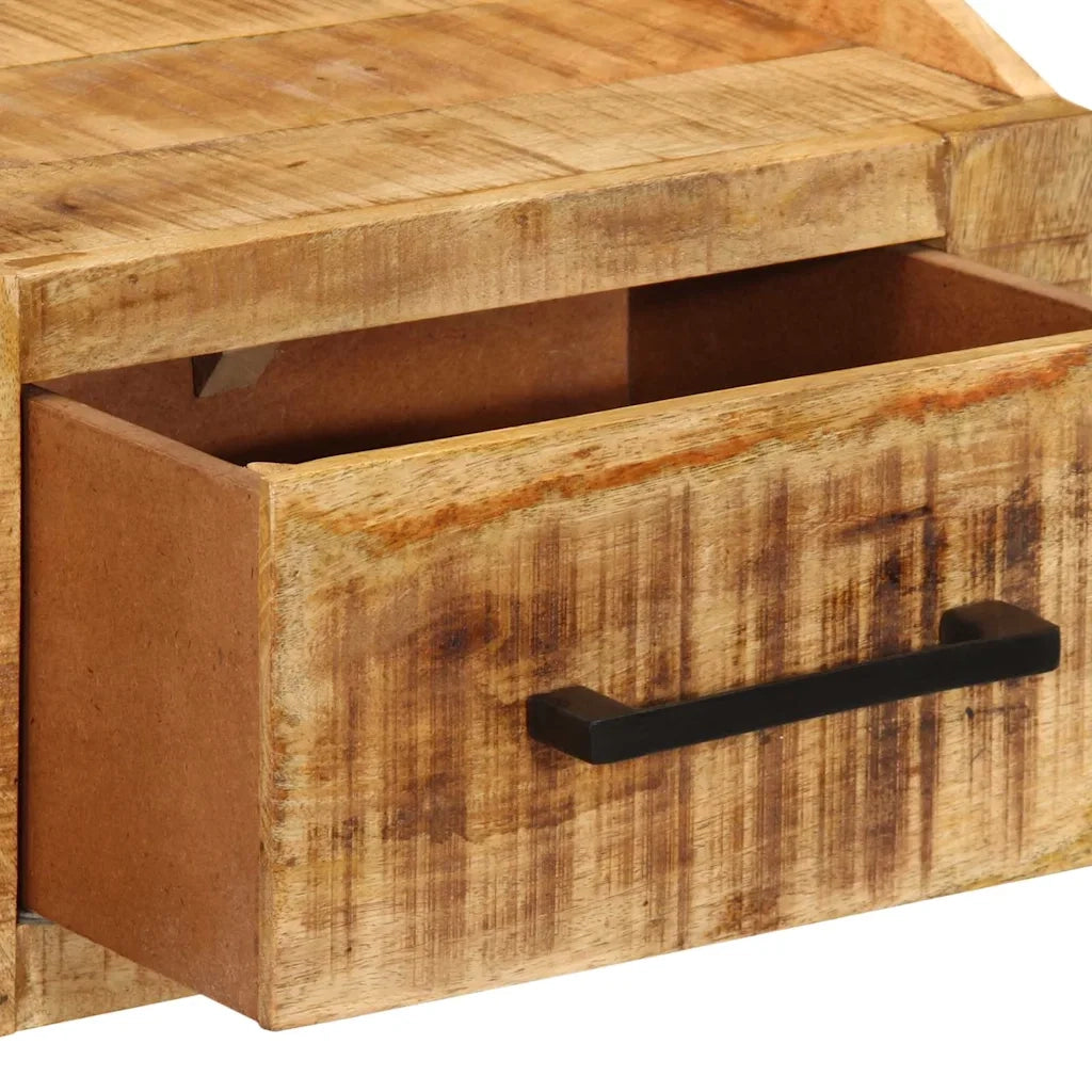 Armadio da Notte con cassetto Marrone 40 x 30 x 30 cm 374094