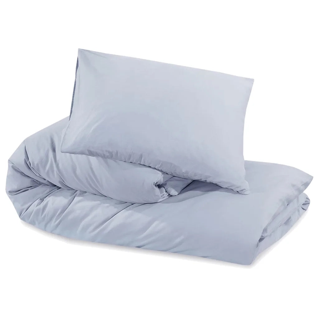 Set Copripiumino Grigio 220x240 cm in Cotone 136099