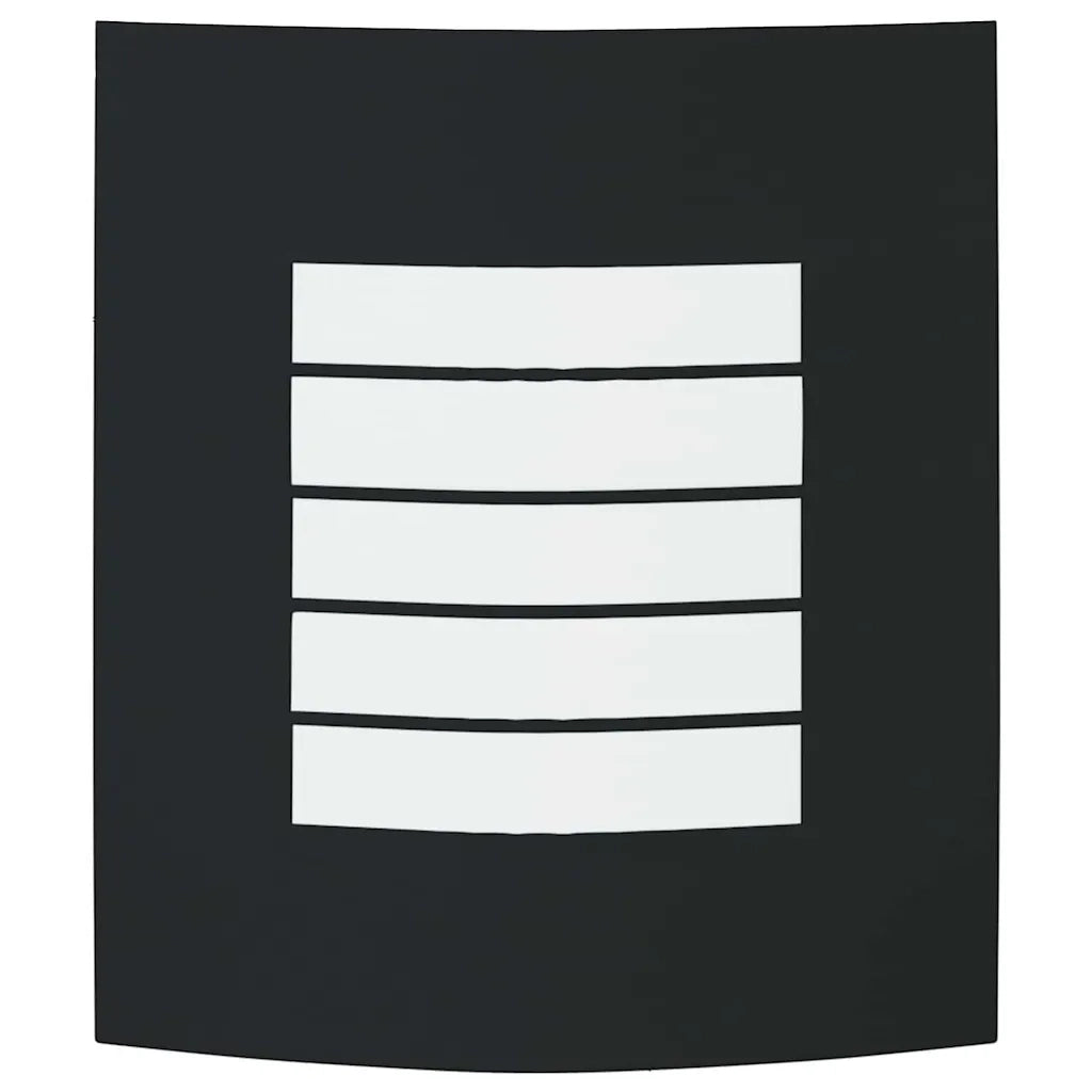 Lampada da Parete Esterna Nero 23.5 x 9 x 26 cm CFW6156199