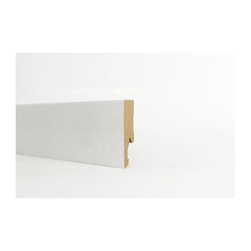 BATTISCOPA  60X14 MM MDF 240 CM BIANCO- 10,0 pz