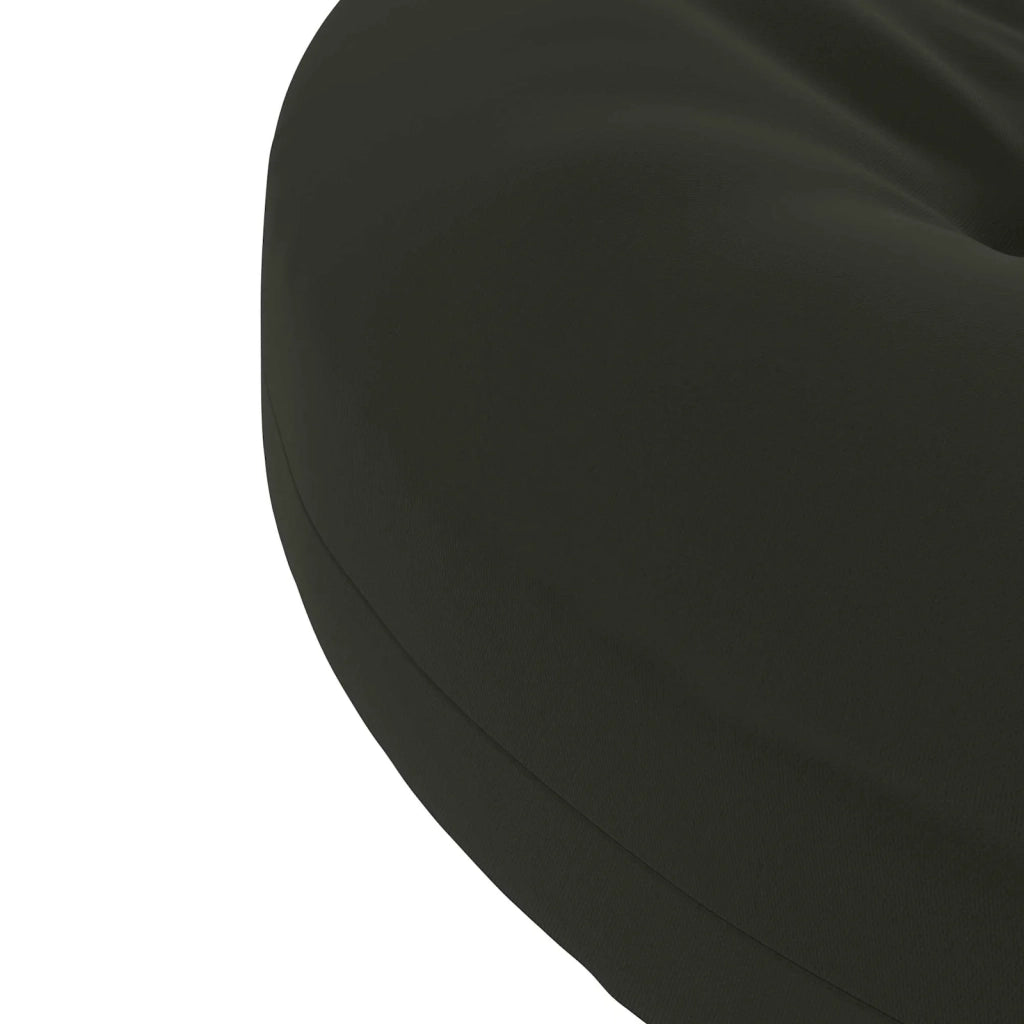 Cuscini per Sedia in 4 Pezzi 4 pz 100% Poliestere Nero 945325