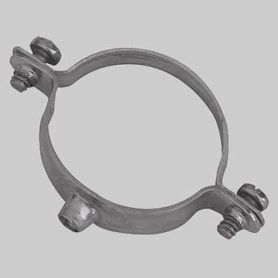 COLLARE FERMATUBO LEGGERO CON FILETTO M6  24     MADE IN ITALY