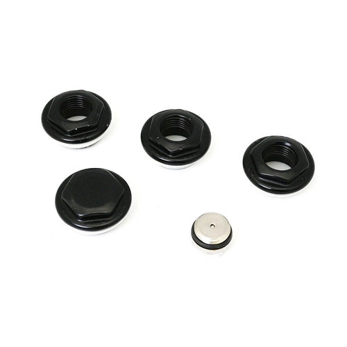 KIT 2 RIDUZIONI DX SX PER RADIATORI TUBOLARI ARDESIA- 1x3/8 Nero- CORDI- pezzi 1