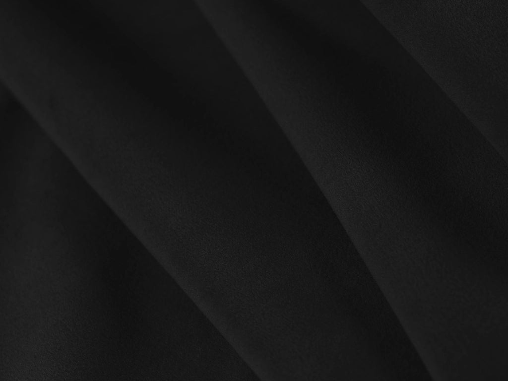 Cosmopolitan Design - Divano modulare sinistro "Sydney" 3 posti in velluto nero 