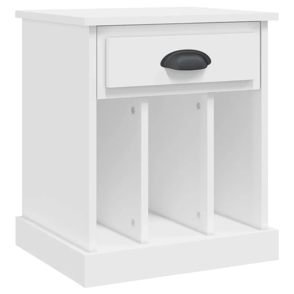 Comodino Bianco 43x36x50 cm 816344