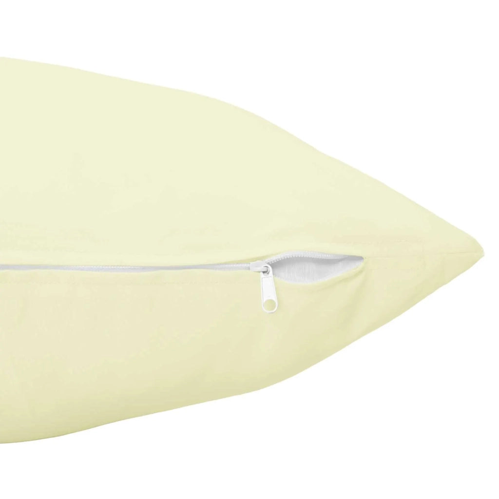 Cuscino con cuscino HEERLEN 2 pz Crema Poliestere 927133