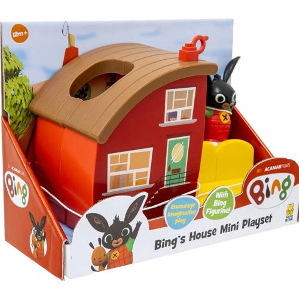 Bing Casa Mini Playset con Accessori e Personaggio Gioco Giocattolo Idea Regalo