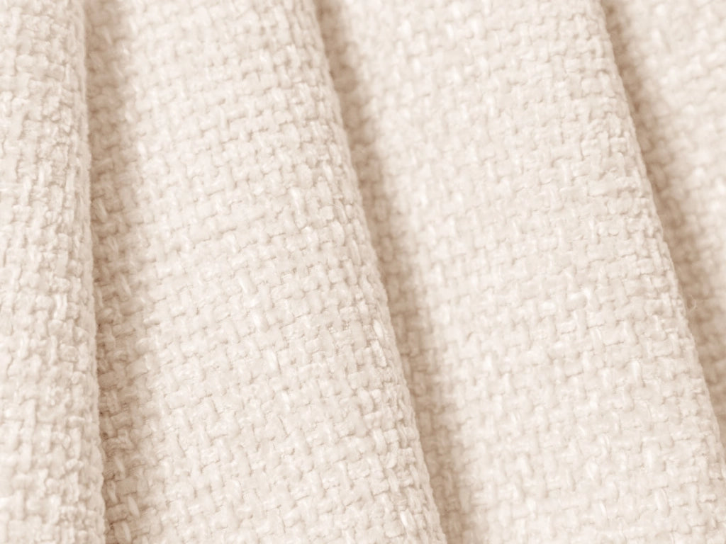 Cosmopolitan Design - Divano "Tulum" 3 posti in ciniglia beige chiaro 