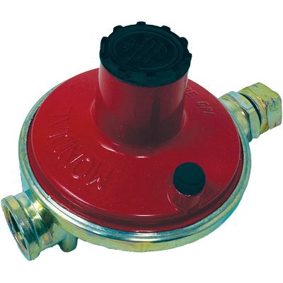 REGOLATORE GAS GPL BP TARATURA VARIABILE INTERNA  KG/H 10 MBAR 30/60 + PORTAGOMMA GPL