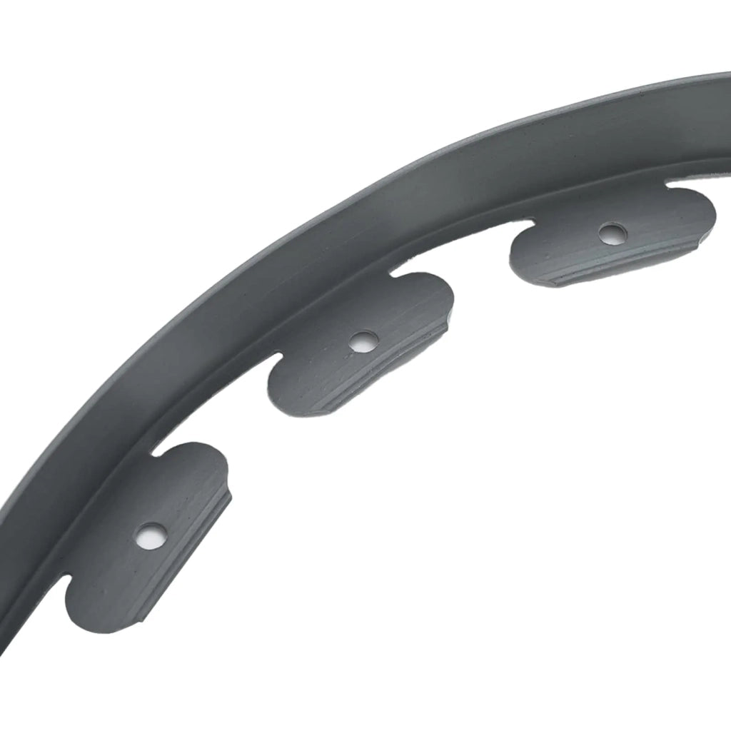 Bordure per prato Grigio 3000 x 4 x 5 cm Plastica 42029846
