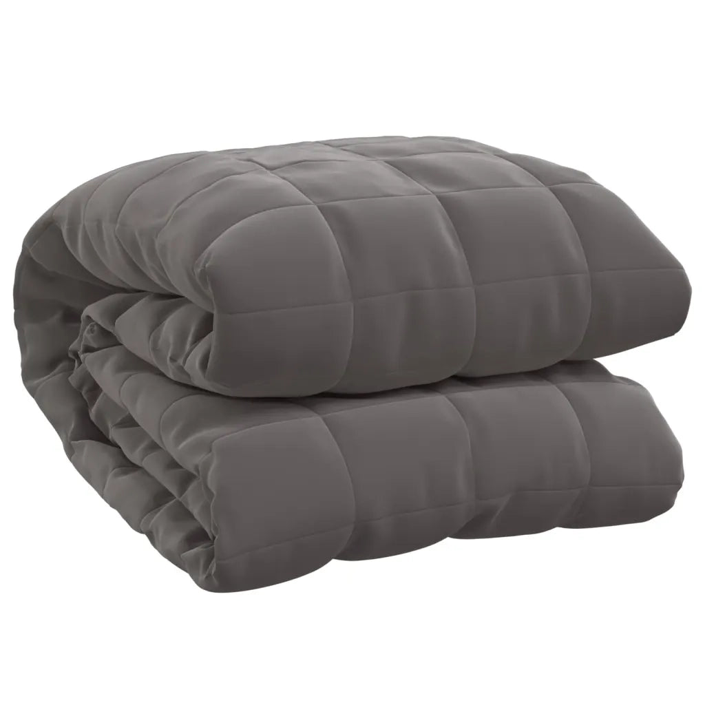 Coperta Ponderata Grigia 122x183 cm 5 kg in Tessuto 3154829