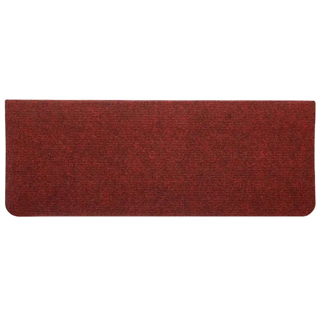 Tappetini Autoadesivi per Scale 30 pz | Gradini per Scale Rossi 65x24,5x3,5 cm