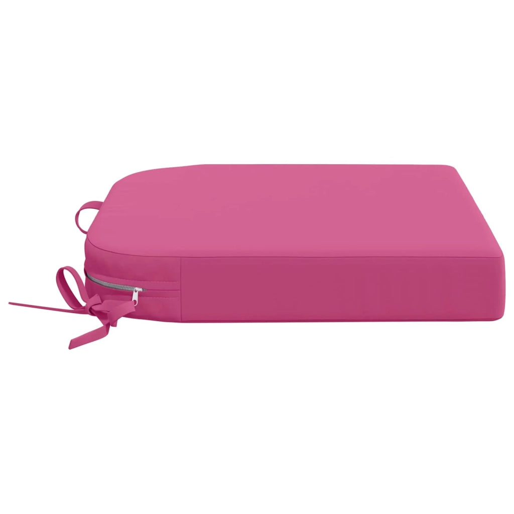 Cuscini per sedile a 4 pezzi SOEST 4 pz 100% Poliestere Rosa 945214
