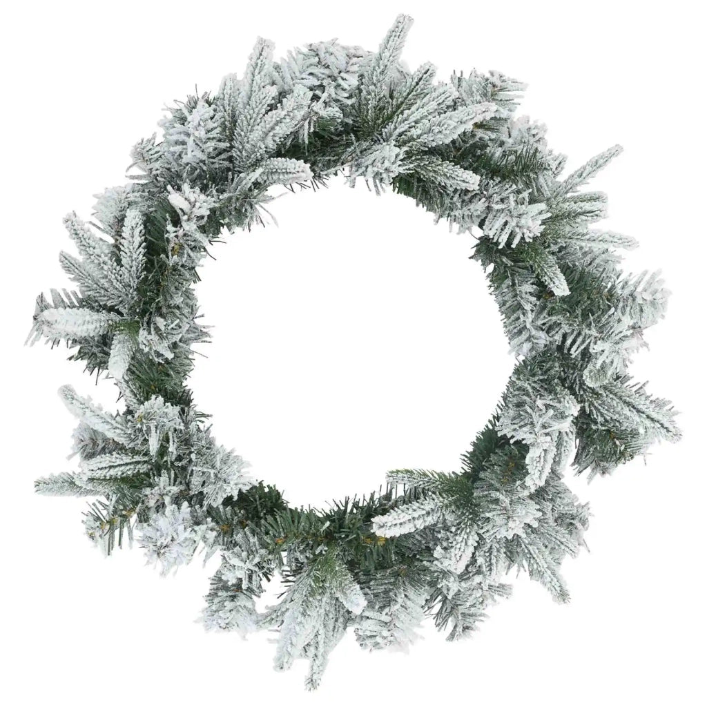 Albero di Natale Mini 120 cm PVC e PE Verde e Bianco 3468450