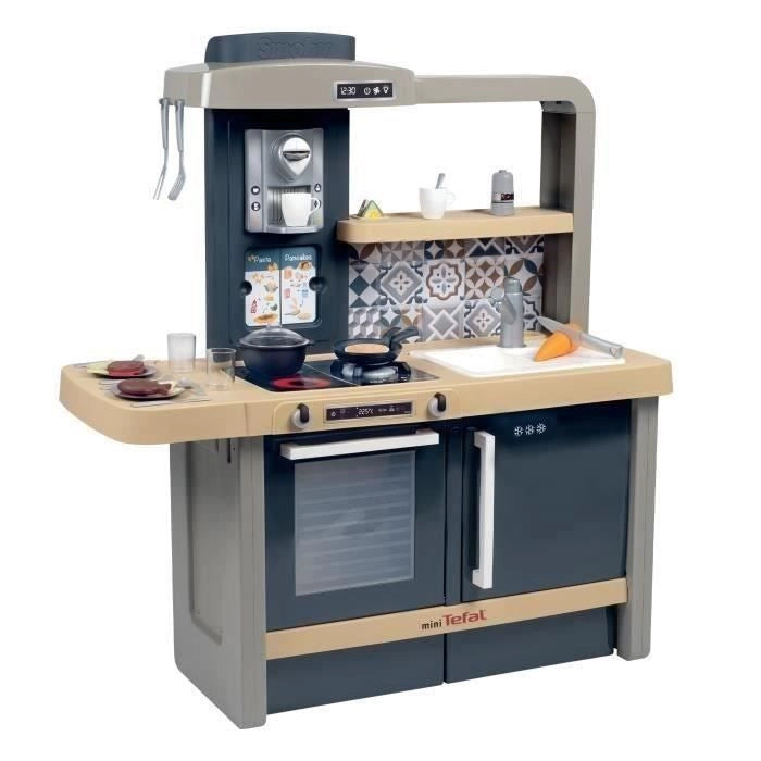 Cucina scalabile Smoby Tefal - Per bambini dai 3 anni - Con zoccoli rimovibili - 31 accessori inclusi