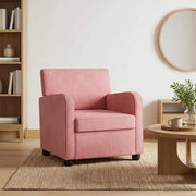 Poltrona Rosa Velluto 42043416