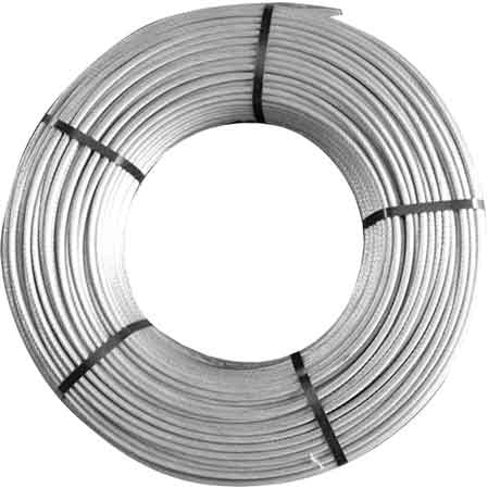 FUNE ZINCATA COMMERCIALE Ø 3 mm - rotolo 25 mt
