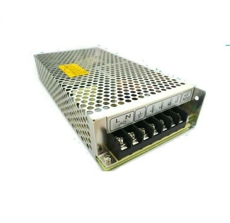 ALIMENTATORE TRASFORMATORE 220V STABILIZZATO 24V 5A TRIMMER PER LED TELECAMERA