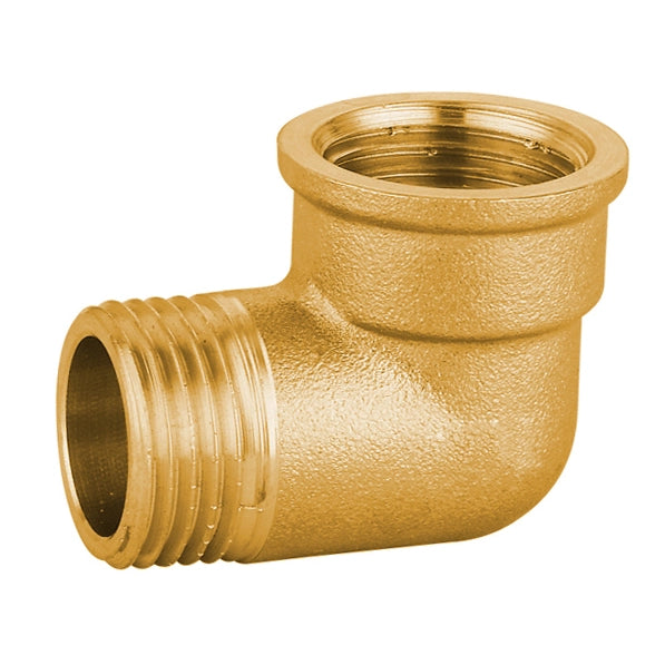 GOMITO MF IN OTTONE GIALLO PESANTE IBP- 3/4- IBP- pezzi 1