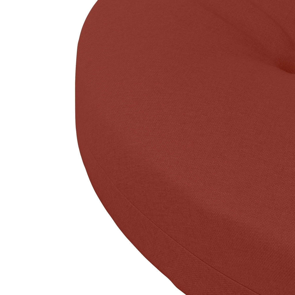 Cuscini per Sedia in 4 Pezzi 4 pz 100% Poliestere Rosso 945318