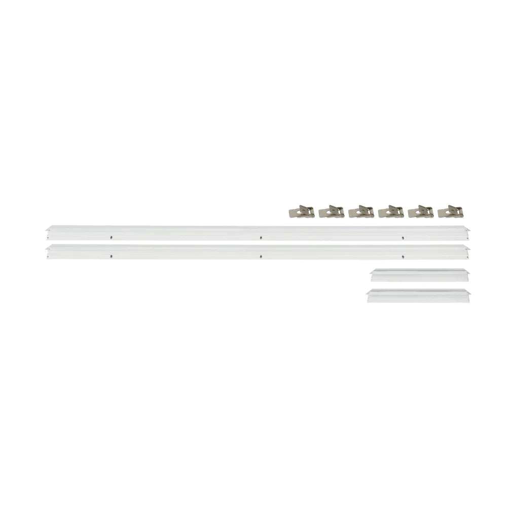 Cornice a incasso per cartongesso per pannello LED 120x30