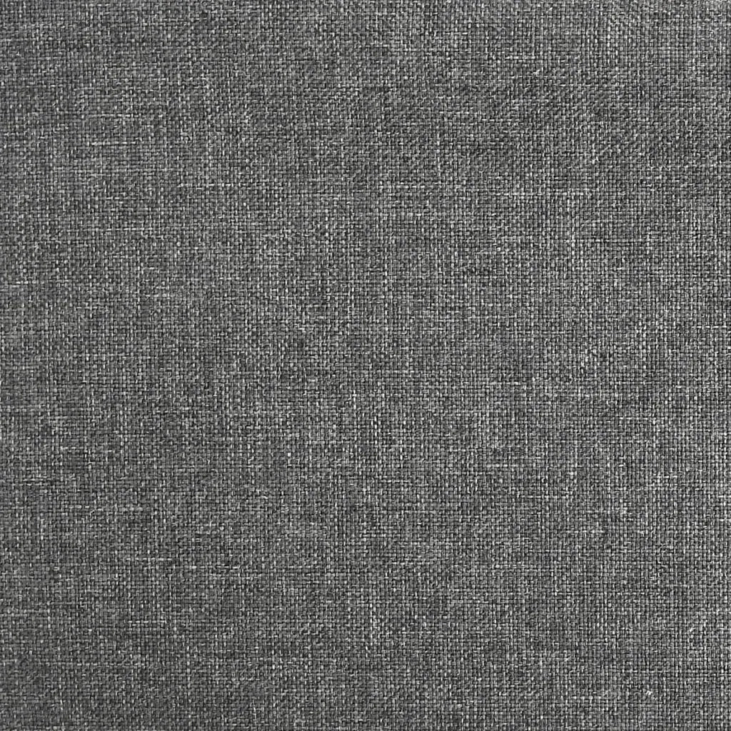 Sedia da Ufficio Girevole Grigio Scuro in Tessuto
