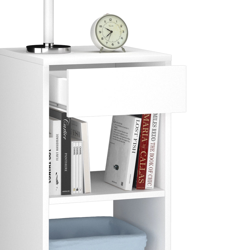 Vicco Comodini camera da letto Bianco 35 x 65 cm