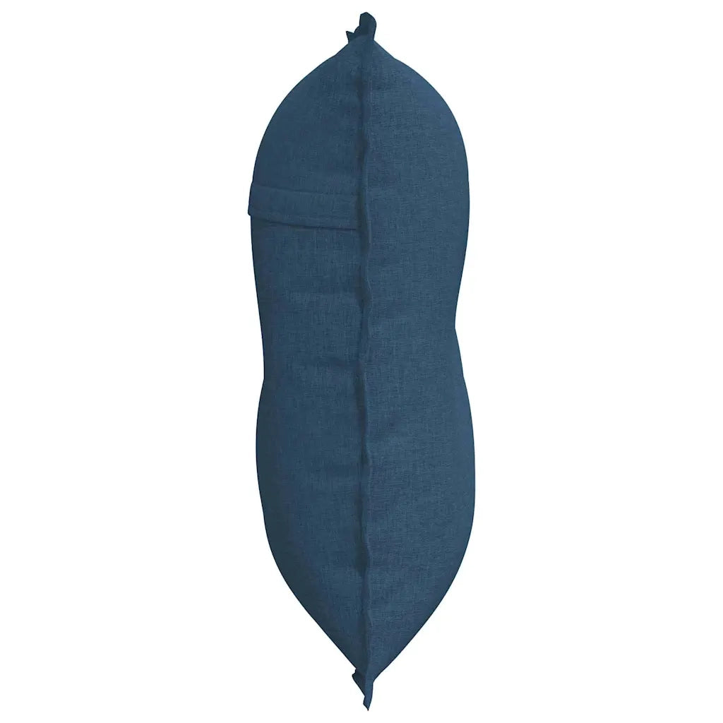 Cuscino per Schiena Blu 80 x 19 x 50 cm Tessuto 42014709
