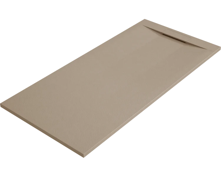 Piatto doccia OPALO 90x140 cm Cuoio griglia Cuoio