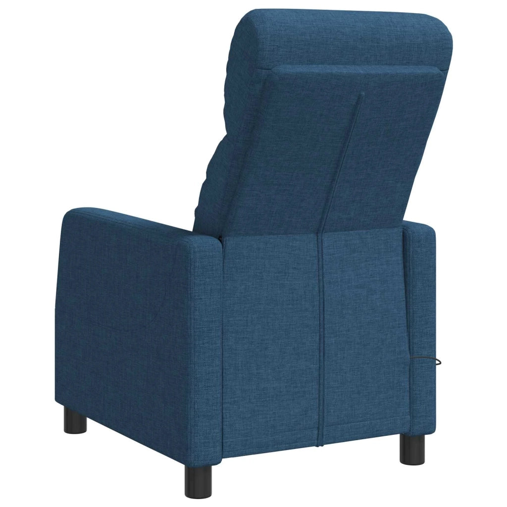 Divano Sedia-Poltrona Massaggiante Blu Tessuto 143965
