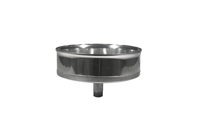 TAPPO CHIUSURA ACCIAIO CON SPURGO- Diam. 140- DK- pezzi 1