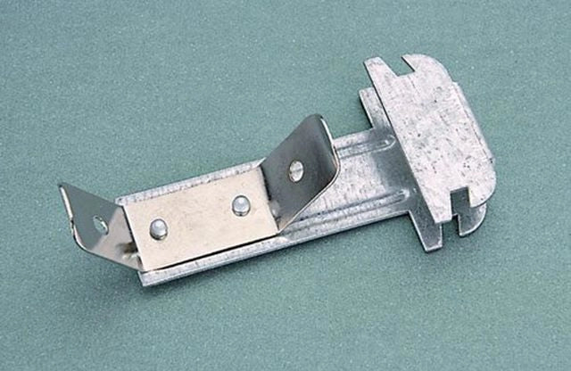 GANCIO CON MOLLA X PROFILO DA SOFFITTO 50 MM.  B/TONDO 100.00 pz