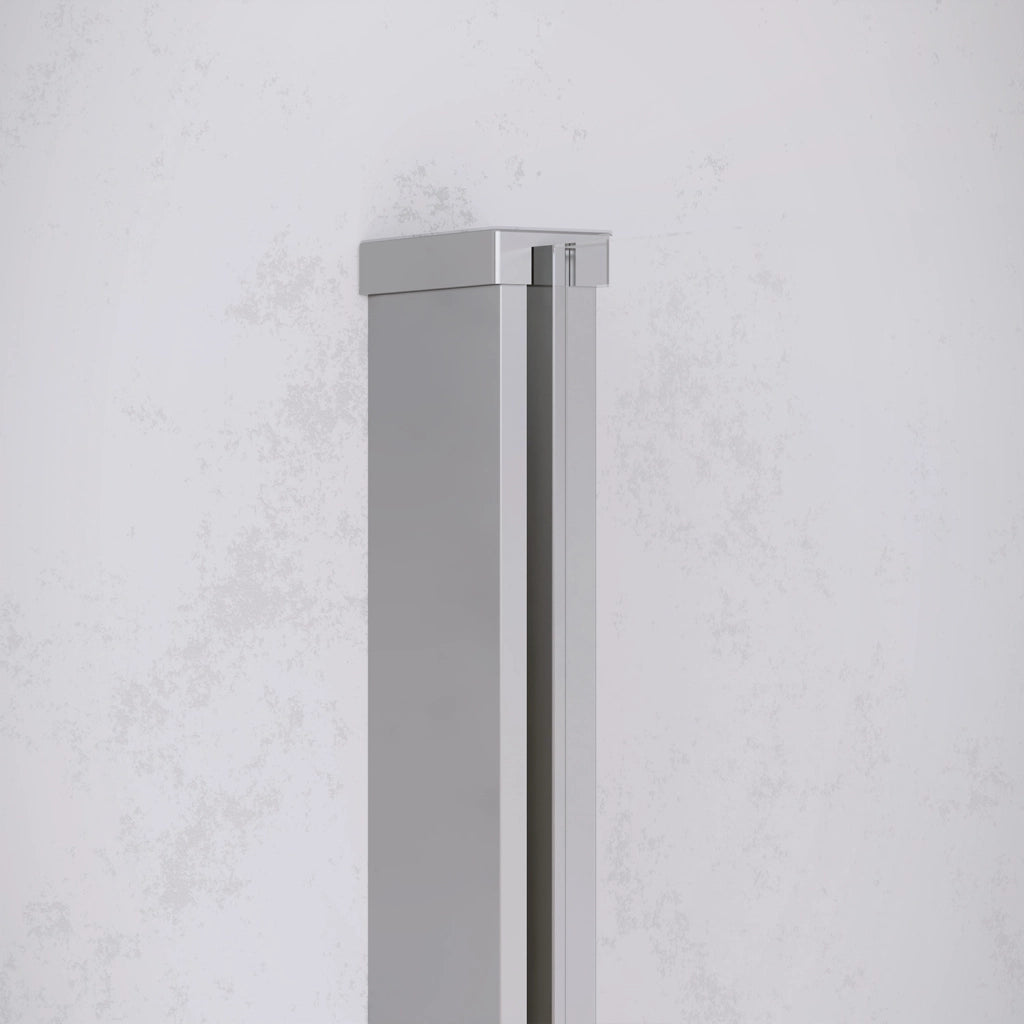 Parete doccia walk-in 80 cm 8mm trasparente anticalcare h200 | Lazaros