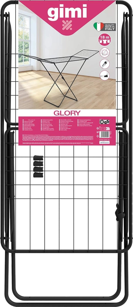 Stendibiancheria Cavalletto Gimi Glory Acc Nero