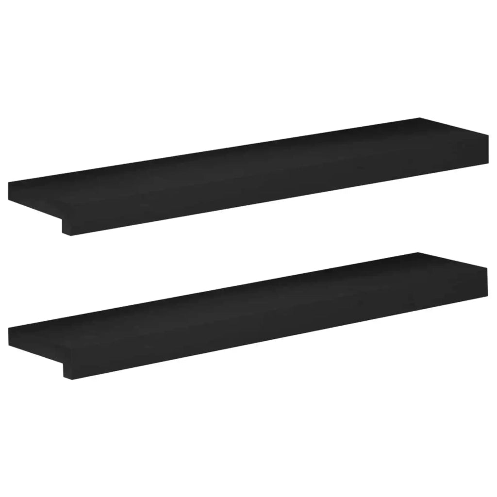 Soglie per finestre 2 pz Nero 80x 20 x 2 cm 42048336
