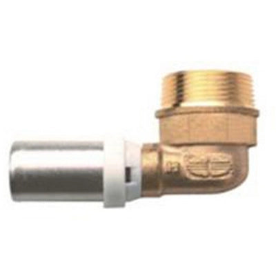 RACCORDO CURVO MASCHIO IBP A PRESSARE PER MULTISTRATO- 1/2x16- IBP- pezzi 1