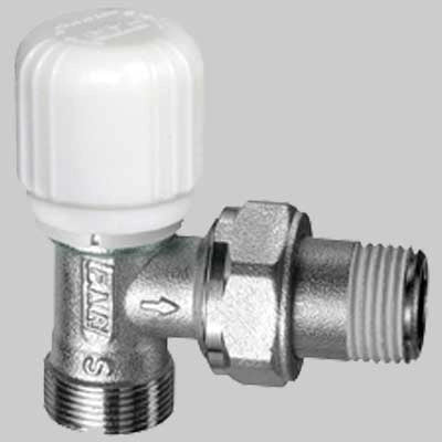 VALVOLA TERMOSTATICA FAR A SQUADRO RAME  MULTISTRATO  3/8 x 2419     FAR