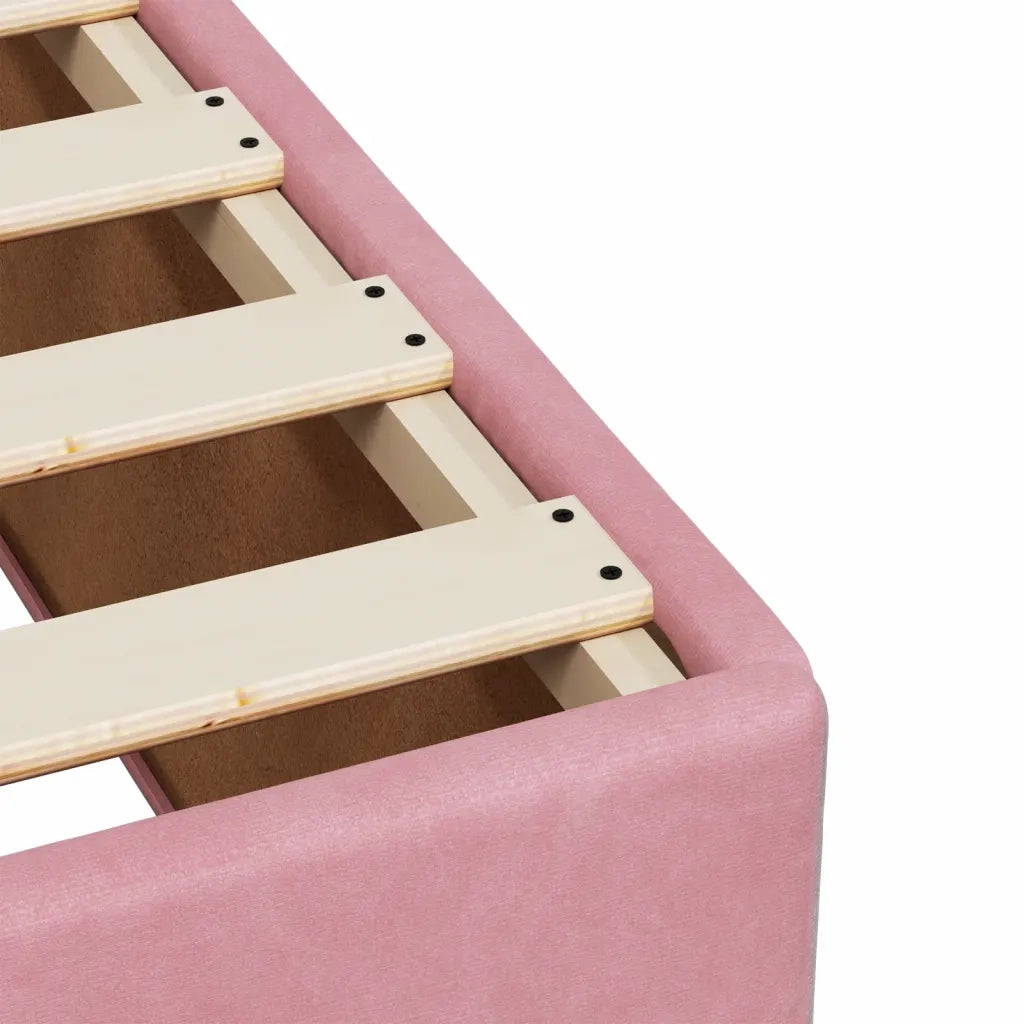 Giroletto Rosa 90x190 cm in Velluto 3284606