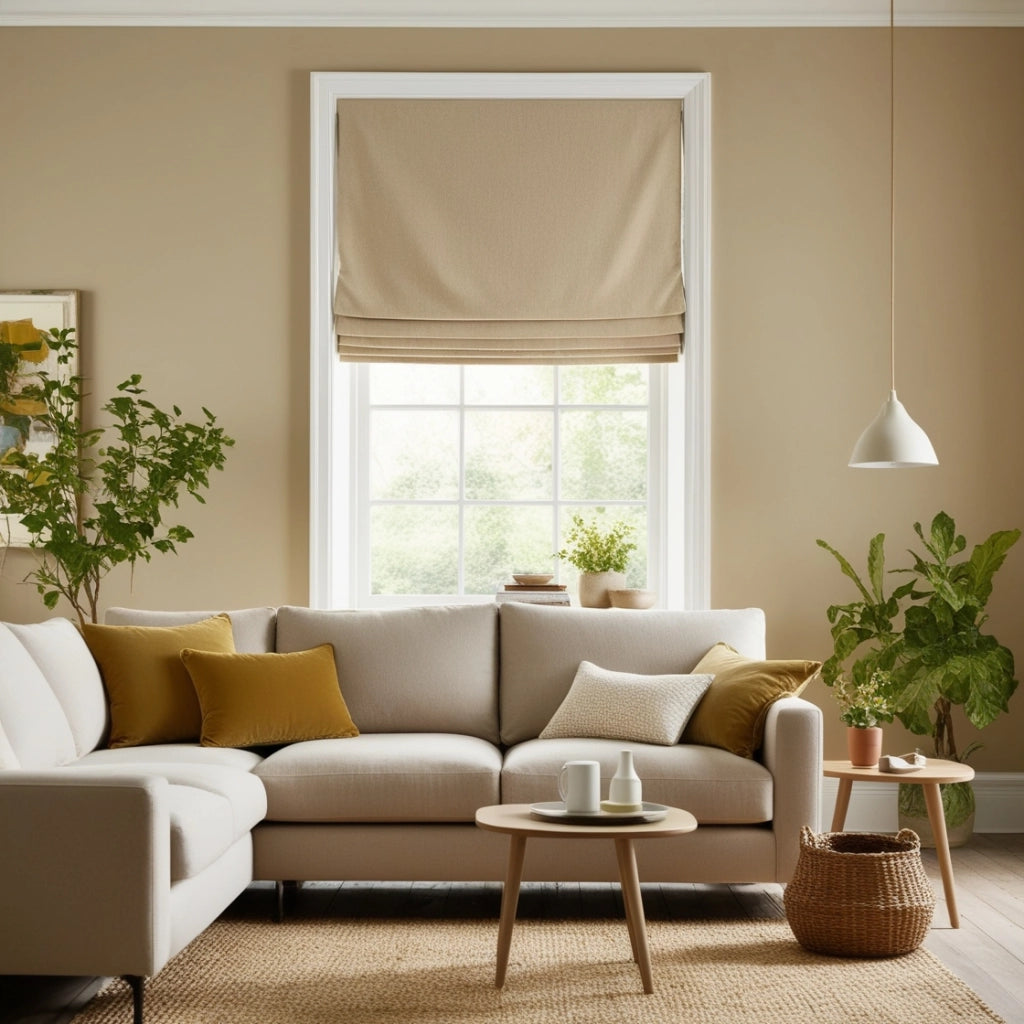 VIEWTEX Tenda pacchetto steccata Traslucida Beige 90 x 210cm - Made in Europe - 5 anni di garanzia