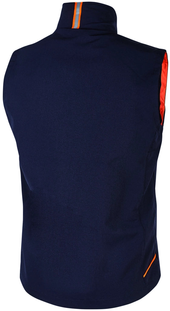 U-Power GILET SATURN Col. Blu/Arancio  Mis. M