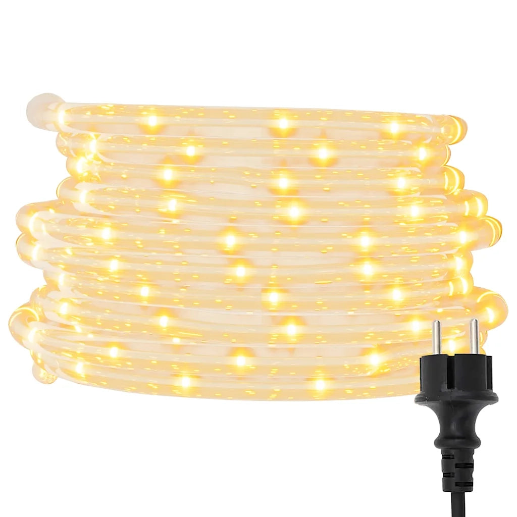 Stringa di Luci con 240 LED Bianco Caldo 10 m in PVC 343307
