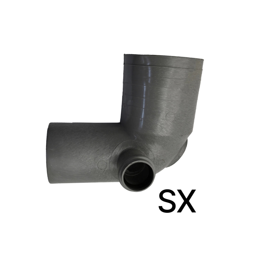 CURVA WC D. 100 1 ATTACCO- Diam. 40 Sinistro- ESCLU- pezzi 1