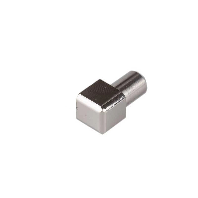 Capsula in acciaio quadrata : Modello - 12 MM LUCIDO