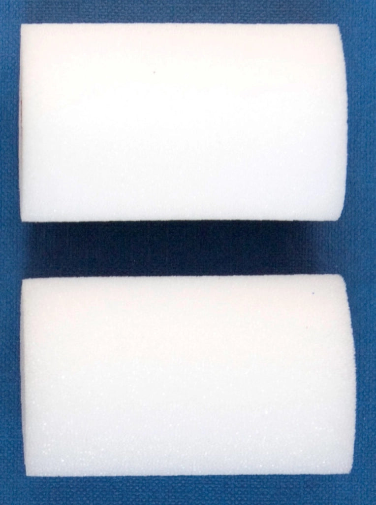 CONF. 2 RULLINI SPUGNA BIANCA 10 CM  1001-10K
