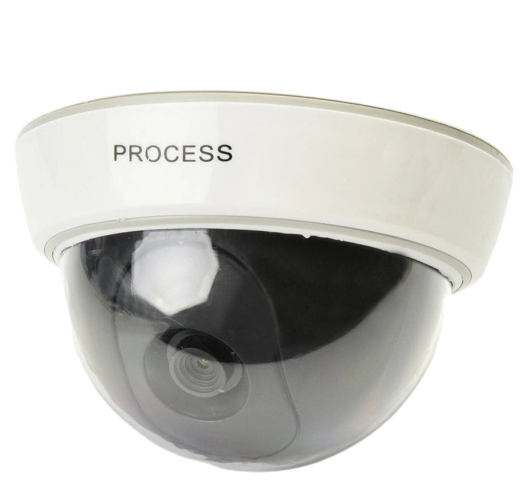 TELECAMERA VIDEOSORVEGLIANZA LED FINTA  DAY/NIGHT DI SICUREZZA DUMMY CAMERA