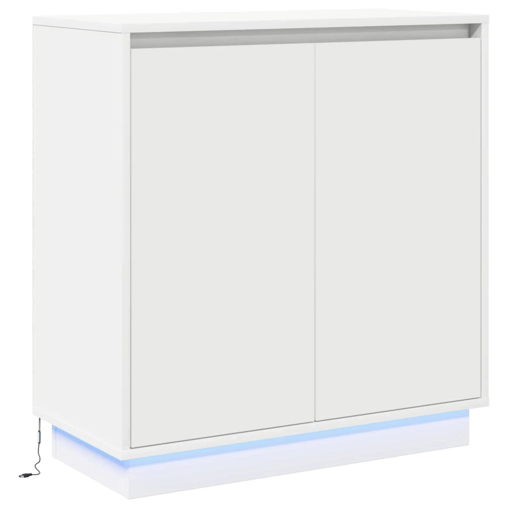 Madia LED Bianco 71 x 34,5 x 75 cm Legno ingegnerizzato 869642