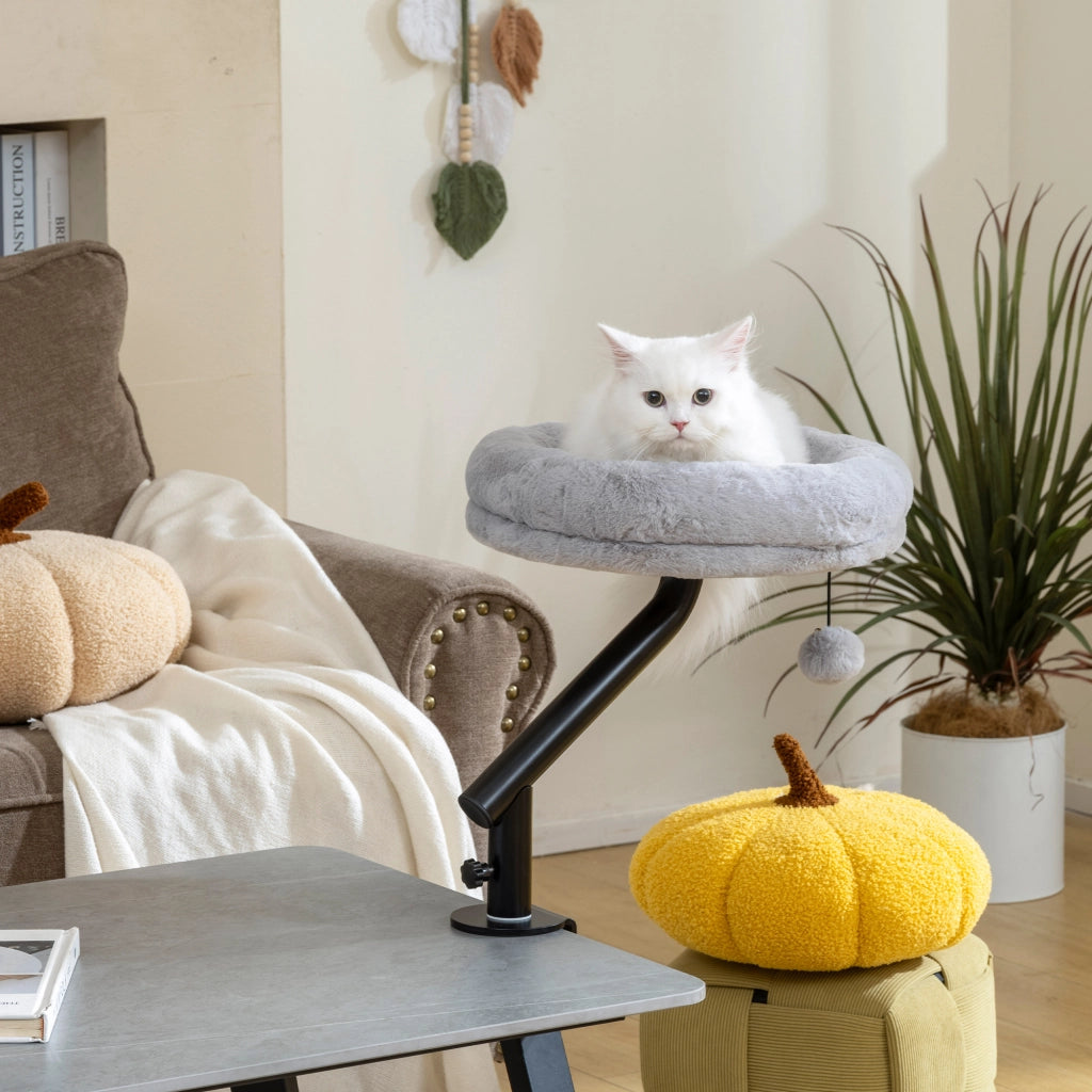 Letto per gatti con scrivania regolabile ¨C Minimal ¨C Grigio