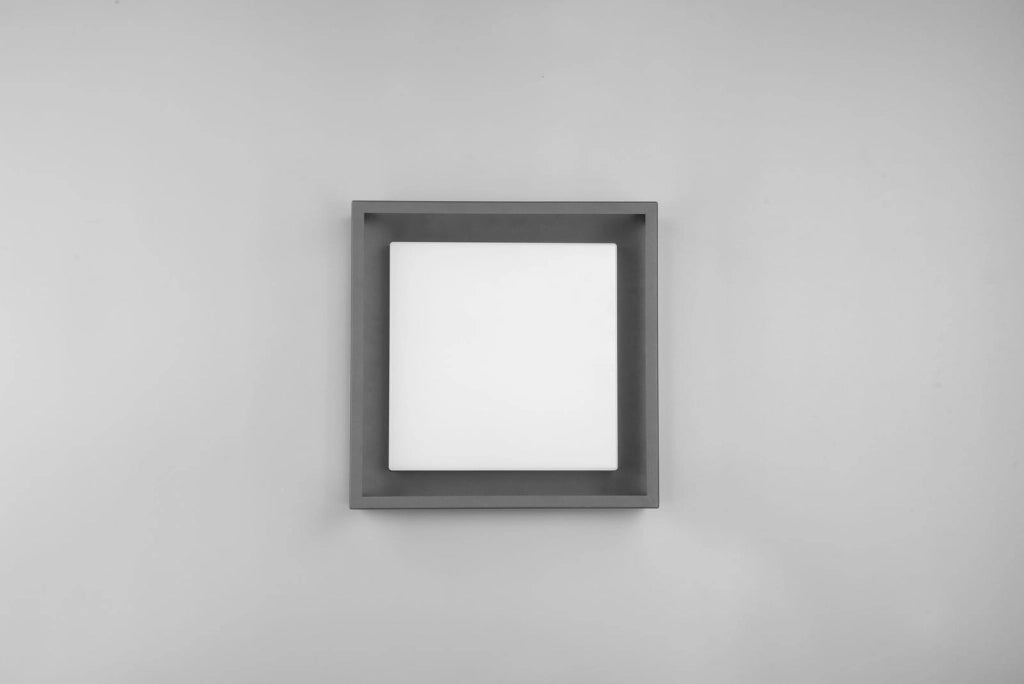 Plafoniera esterna LED Trio Witham antracite 14W IP54